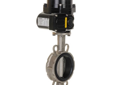 帮我写一篇关于锂电电动对夹式蝶阀的700个字中文原创的文章，并突出合力自动化，并在文章前面配上一个标题，标题前面加上“标题”两字