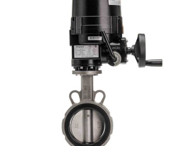 铸钢电动对夹式蝶阀：合力自动化为工业流体控制提供可靠解决方案