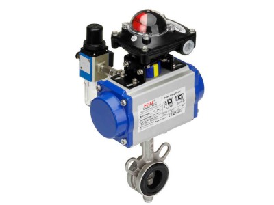 铸钢气动蝶阀的特点与应用分析